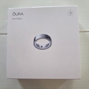 NEW Oura Ring Gen 4 Size 9 SILVER in SEALED BOX